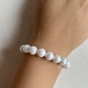 White Pearl Bracelet