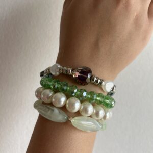 Green Bracelet Set