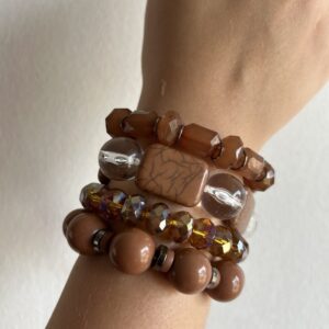 Brown Bracelet Set