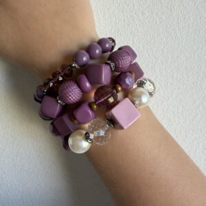 Purple Bracelet Set