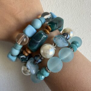 Blue Bracelet Set