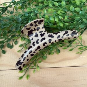 Leopard Print Claw Clip