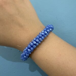 Blue Beaded Bracelet
