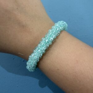 Teal Beaded Bracelet