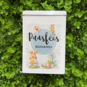 Paasfees Bederfies - Tin Container