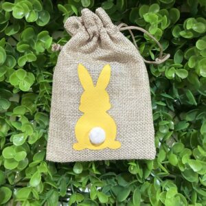 Yellow Bunny Baggie
