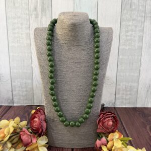 Green Beaded Necklace