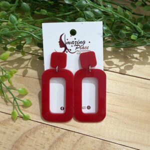 Red Earrings