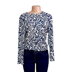 Blue Rose Top