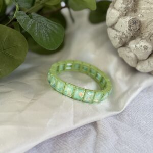 Green Rhinestone Bracelet
