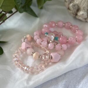 Pink Bracelet Set