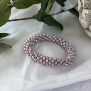 Purple Beaded Bracelet