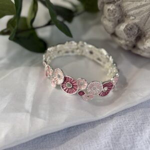 Pink Circle Bracelet