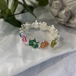 Colorful Flower Bracelet