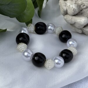 Black And White Bracelet