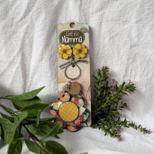 Flower Keyring Combo