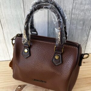 Tan Cotton Road Handbag