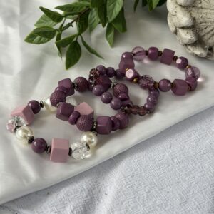 Purple Bracelet Set