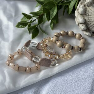 Tan Bracelet Set