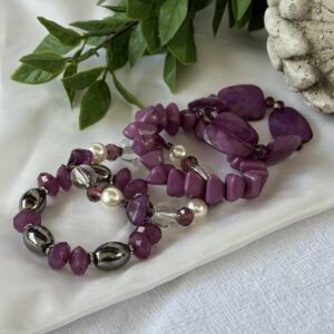 Purple Bracelet Set