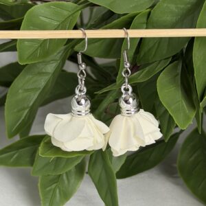 Ivory Petal Earrings