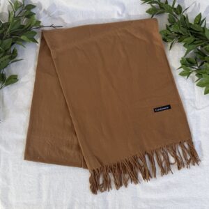 Camel Brown Scarf