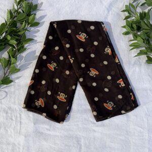 Brown Monkey Scarf