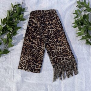Leopard Print Scarf
