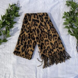 Leopard Print Scarf