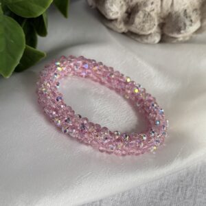 Pink Beaded Bracelet