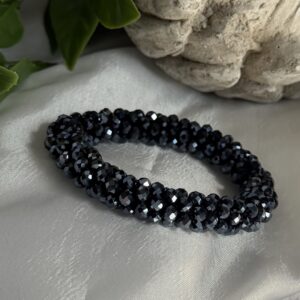 Navy Beaded Bracelet