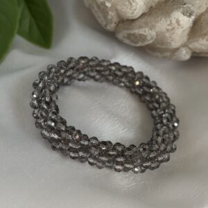 Grey Beaded Bracelet