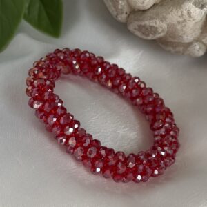 Red Beaded Bracelet