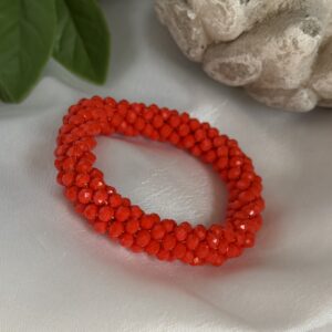 Bright Coral Bracelet