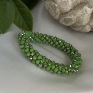 Green Beaded Bracelet