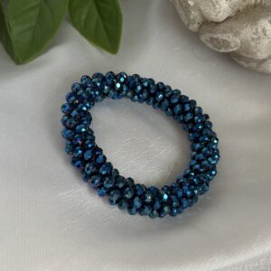 Blue Beaded Bracelet
