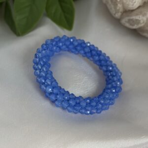 Blue Beaded Bracelet