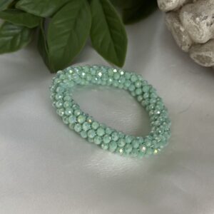 Teal Beaded Bracelet