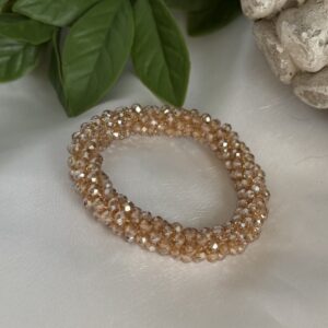 Bronze Beaded Bracelet