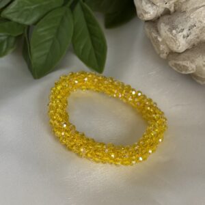Yellow Beaded Bracelet