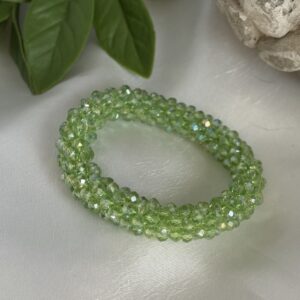 Green Beaded Bracelet