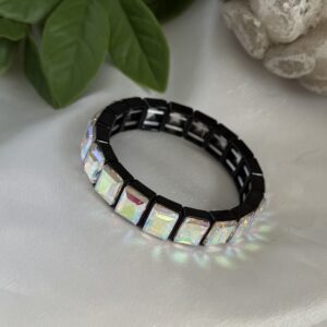 Black Rhinestone Bracelet
