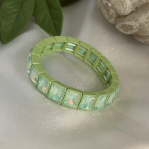 Green Rhinenstone Bracelet