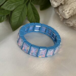 Blue-ish Purple Rhinestone Bracelet