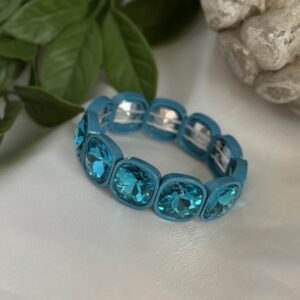 Blue Rhinestone Bracelet