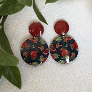 Pomegranate Earrings