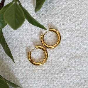 20mm Gold Hoop Earrings
