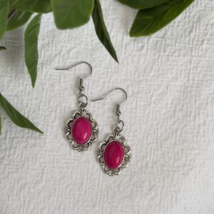 Pink Vintage Earrings