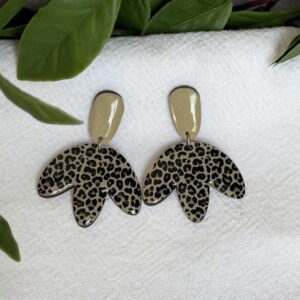 Leopard Print Earrings