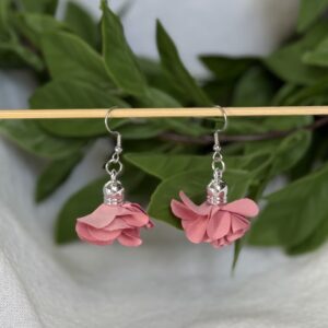 Pink Petal Earrings
